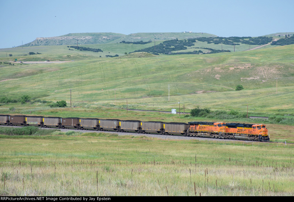 EMD and GE power a coal train down the Joint Line